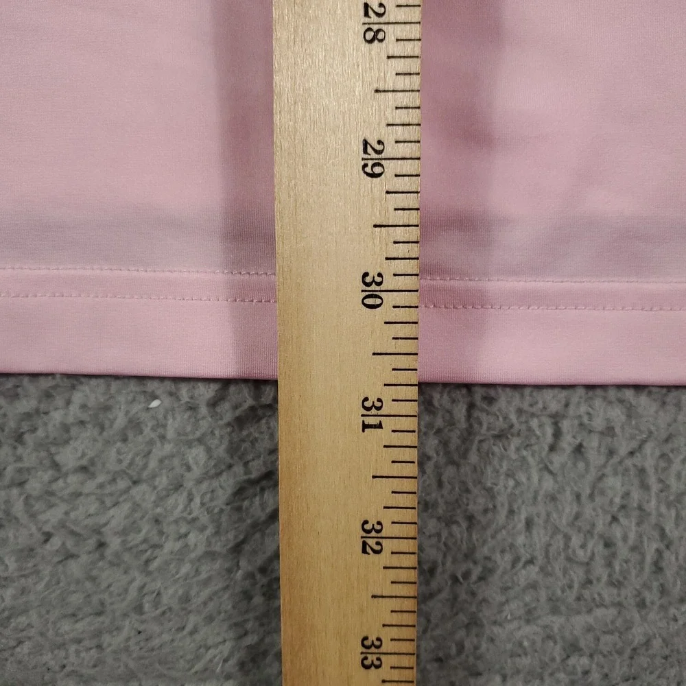 Peter Millar Summer Comfort Pink Golf Mens Short Sleeve Polo Shirt Size Large - Picture 6 of 8